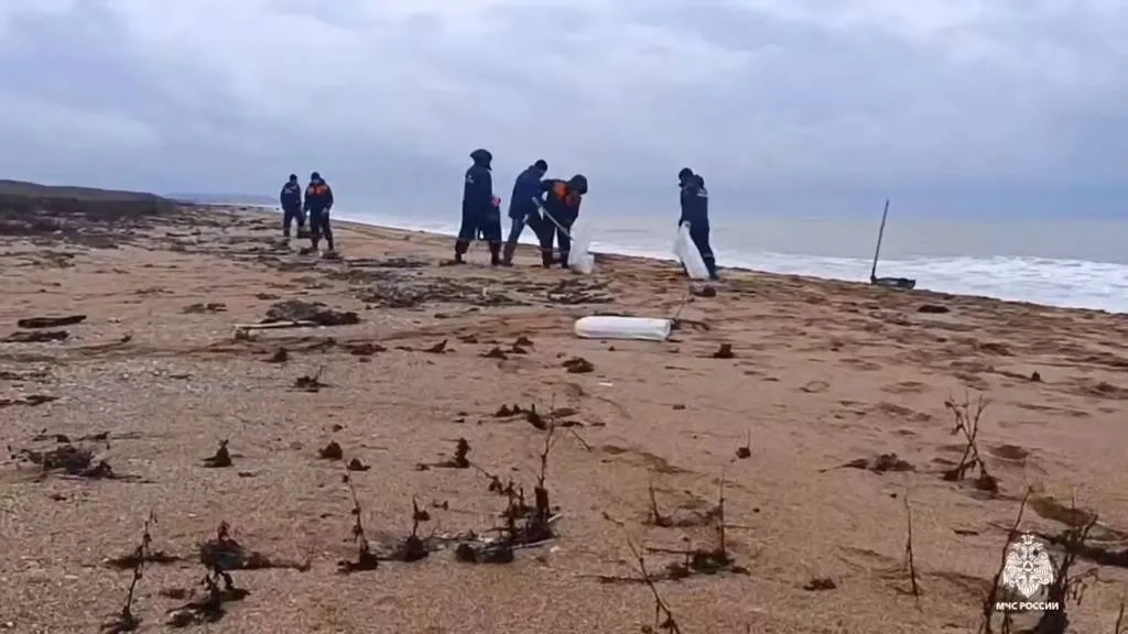 В Крыму очистили от мазута более 8 километров побережья Опукского заповедника