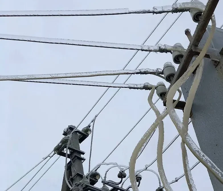 Последствия плохой погоды в регионах России глазами энергетиков. Фото © Пресс-служба Минэнерго