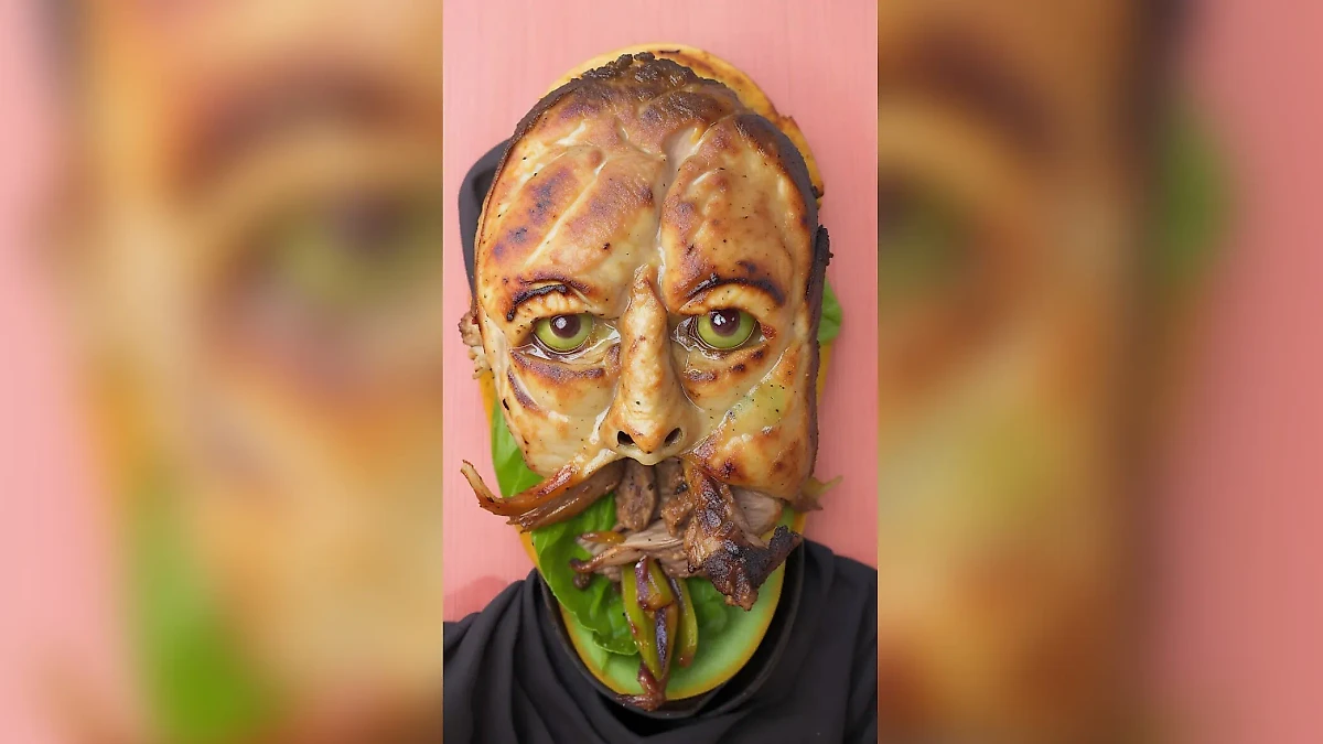 Фото © Facebook (соцсеть запрещена в РФ; принадлежит корпорации Meta, которая признана в РФ экстремистской) / Cursed AI