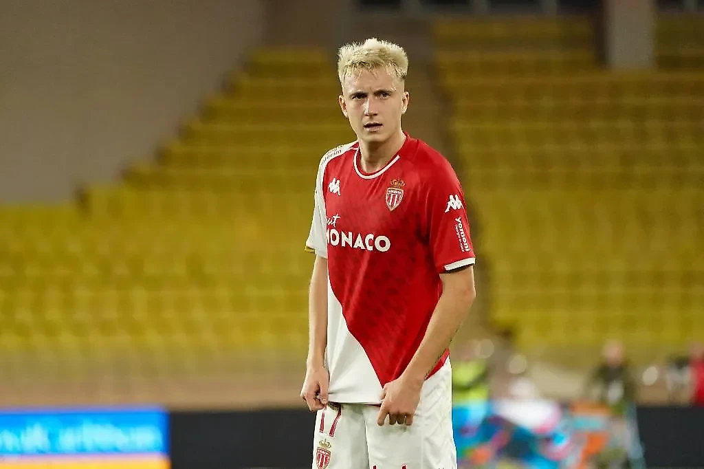 Россиянин Александр Головин играет за "Монако". Фото © Panoramic via ZUMA Press