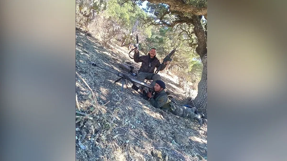 Наёмники картеля нового поколения Халисико (CJNG). Фото © Telegram / Cекс, картели, Фрида Кало