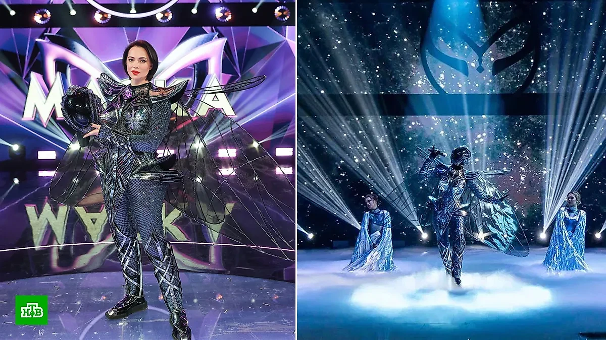 В третьем выпуске "Маски-5" проект покинула Настасья Самбурская. Фото © Telegram / Маска, Маска