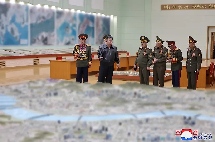 Председатель КНДР Ким Чен Ын. Фото © kcna.kp