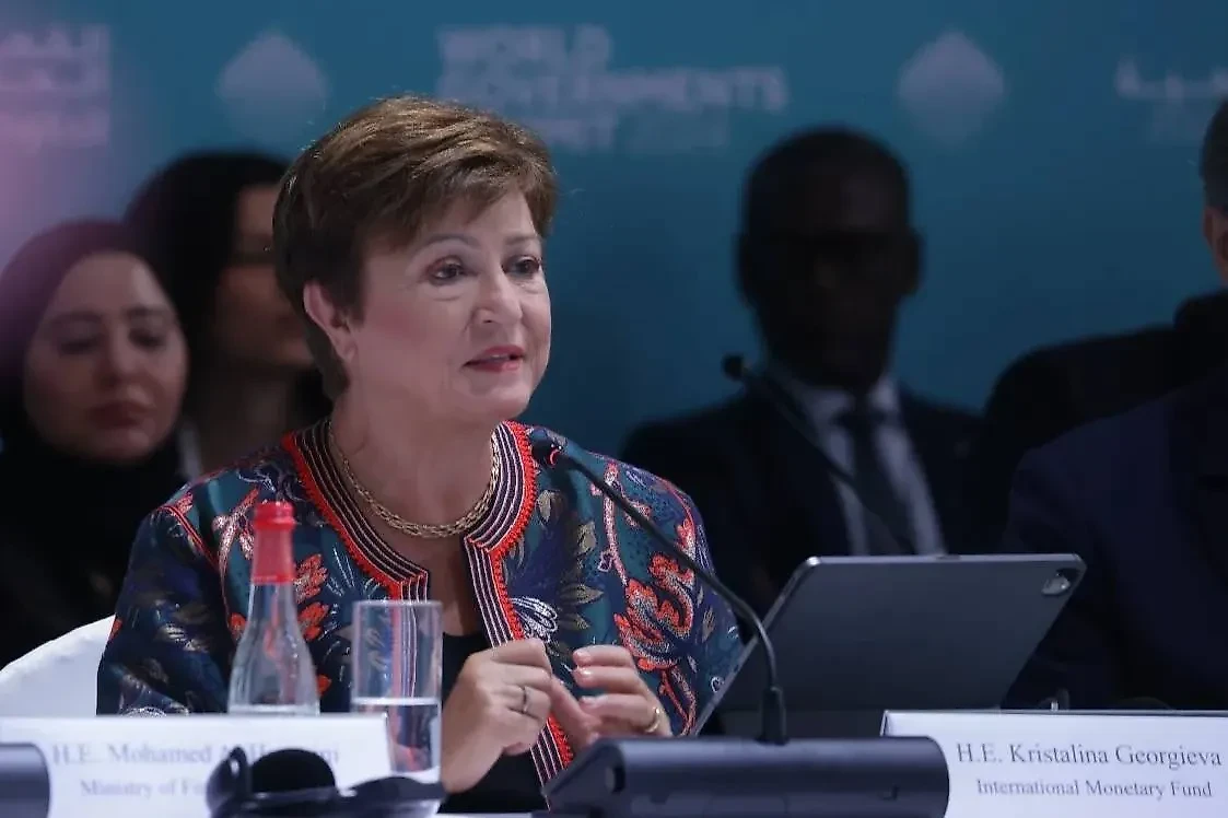 Действующая глава МВФ Кристалина Георгиева переизбрана на второй срок. Обложка © X / Kristalina Georgieva
