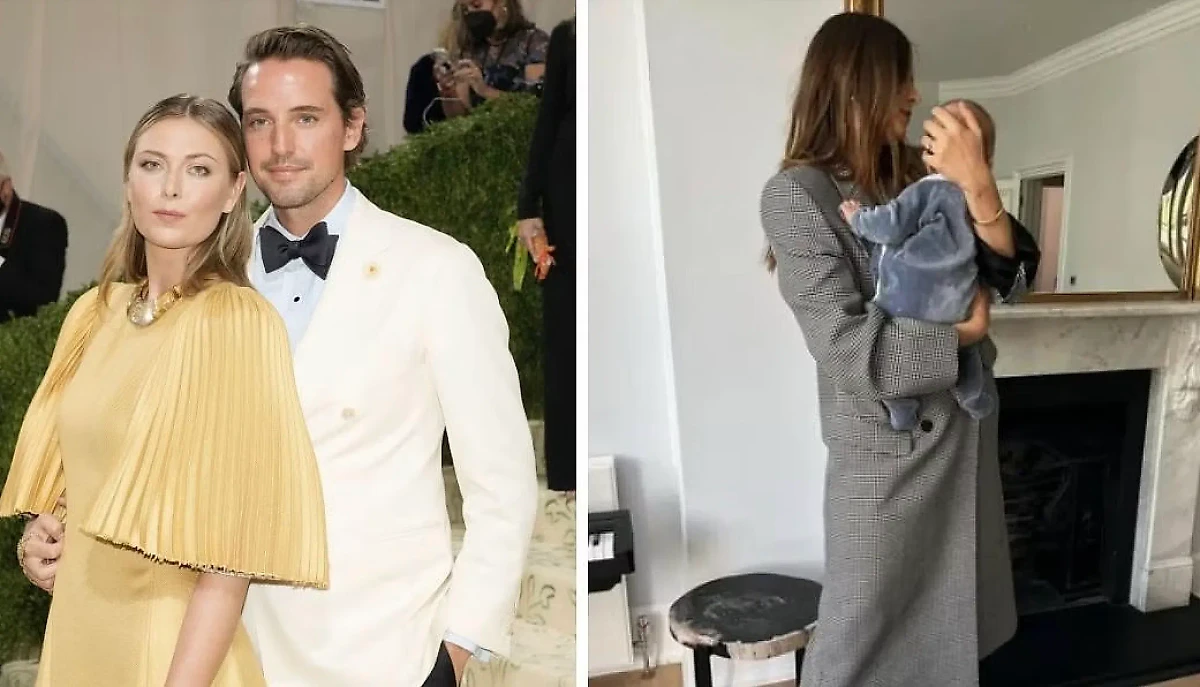 В 2018 году она встречает Александра Гилкса, от которого родит сына. Фото © Instagram (соцсеть запрещена в РФ; принадлежит корпорации Meta, которая признана в РФ экстремистской) / mariasharapova