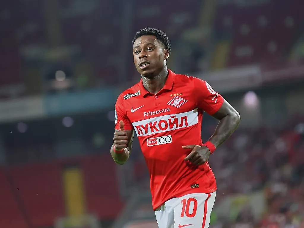 Футболист Квинси Промес. Обложка © ТАСС / Олег Бухарев