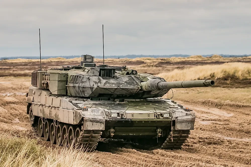 Немецкий танк Leopard 2. Обложка © Shutterstock / FOTODOM