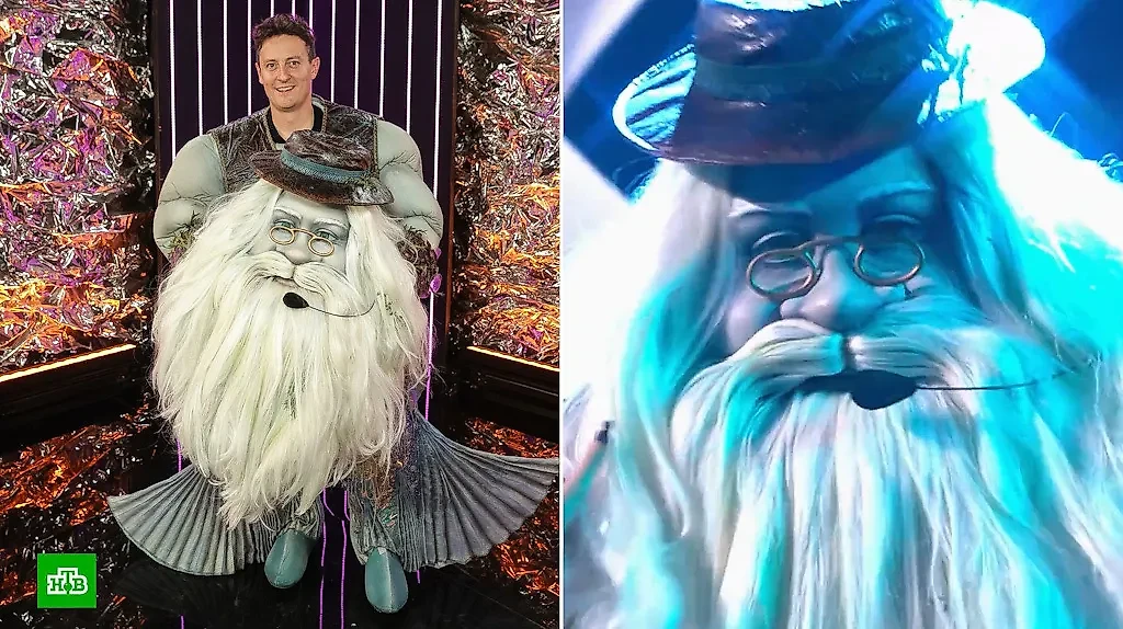 Шоу "Маска", 4-я серия: разоблачение Водяного. Им оказался Стас Ярушин. Фото © Тelegram / Маска, ntv.ru