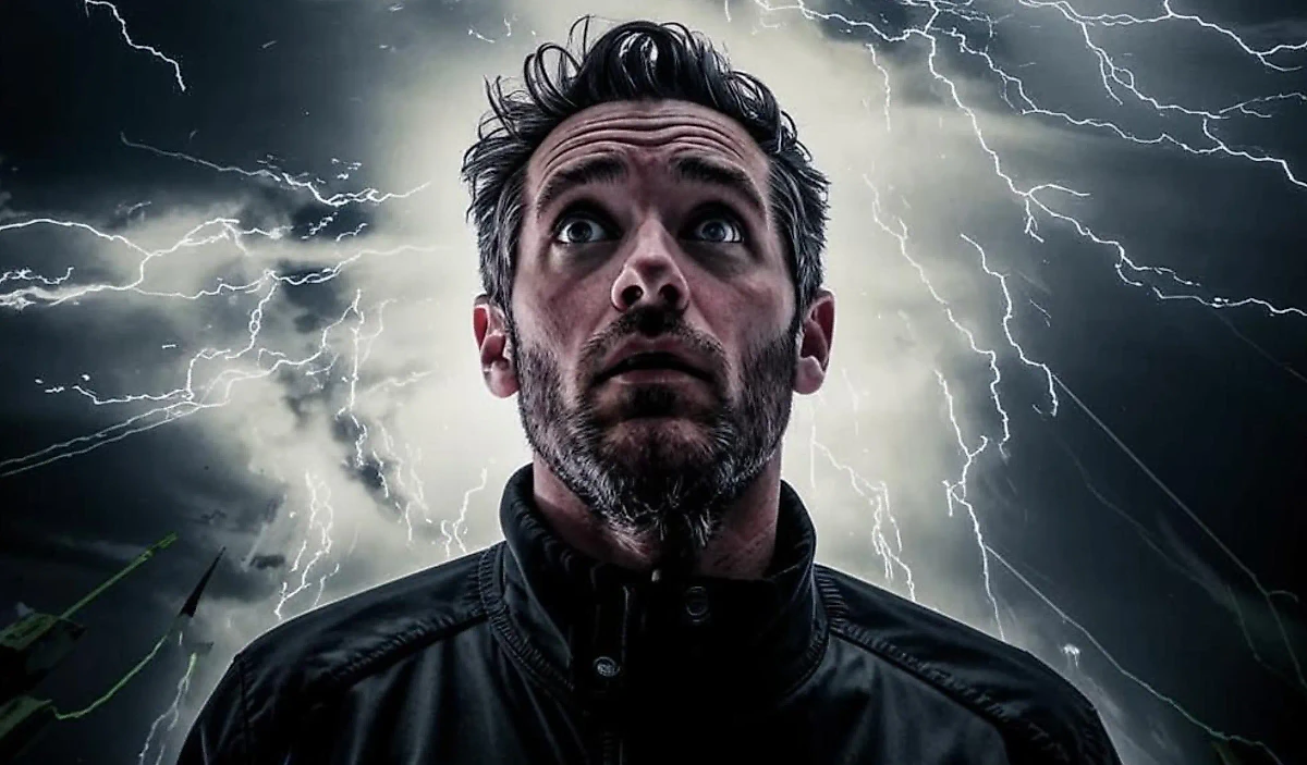 Чего ждать от магнитной бури силой в 6 баллов в ночь с 14 на 15 мая 2024 г. Источник © Коллаж Life.ru / Kandinsky 3.1