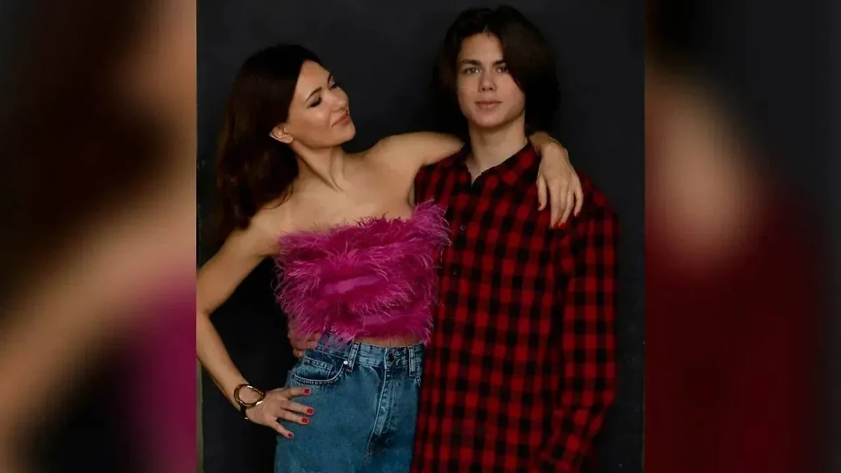 Екатерина Климова с сыном Матвеем. Фото © Instagram (признан экстремистской организацией и запрещён на территории Российской Федерации) / klimova___ekaterina