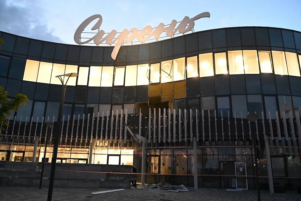 Последствия обстрела Белгорода со стороны ВСУ. Фото © Telegram / Настоящий Гладков