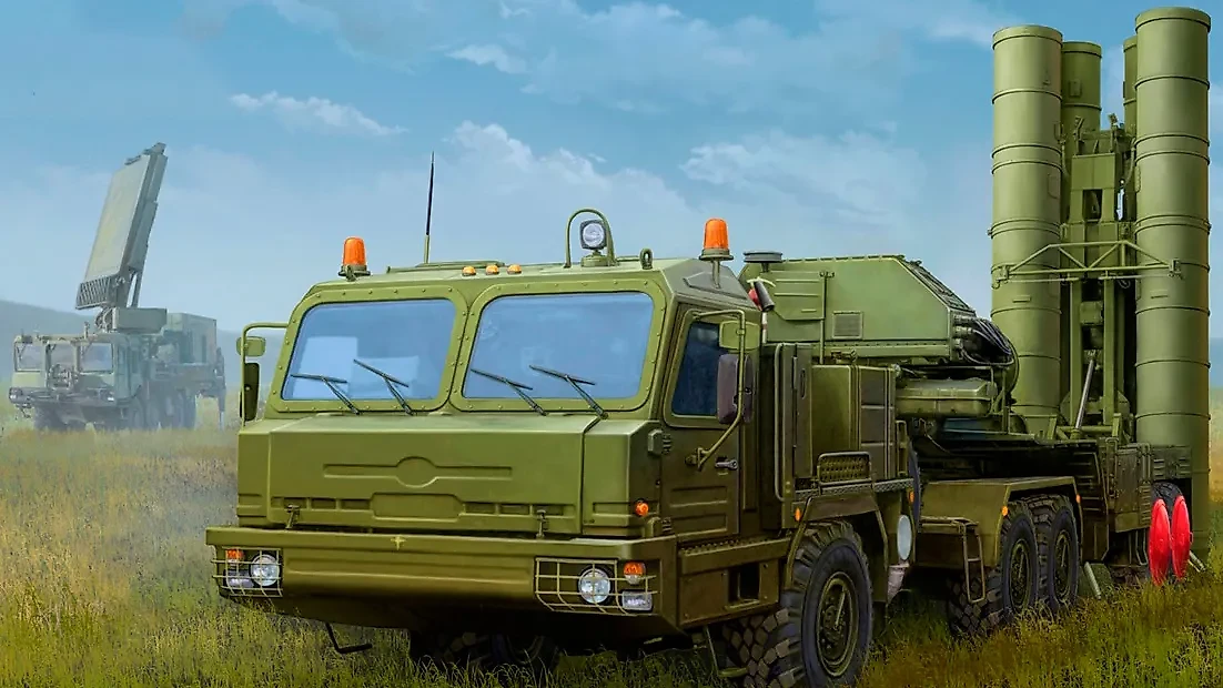 Зенитный ракетный комплекс С-400 "Триумф". Обложка © war-book.ru