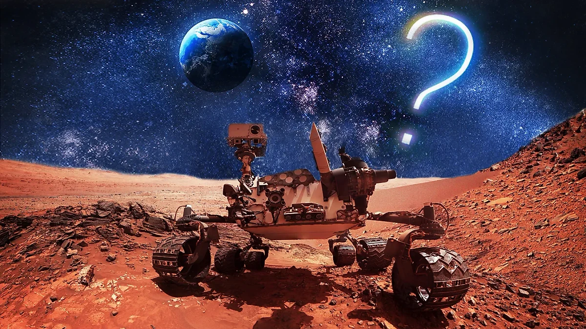 Весной 2022 года уникальный европейский марсоход "Розалинд Франклин" был практически готов к отправке на Марс. Обложка © Shutterstock / FOTODOM / Dima Zel, Triff, © Freepik