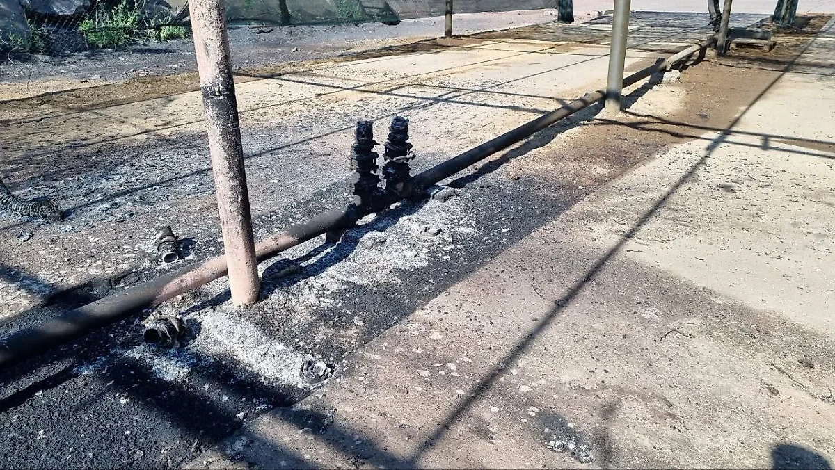 Последствия обстрела Свердловска ЛНР. Фото © Telegram / Леонид Пасечник