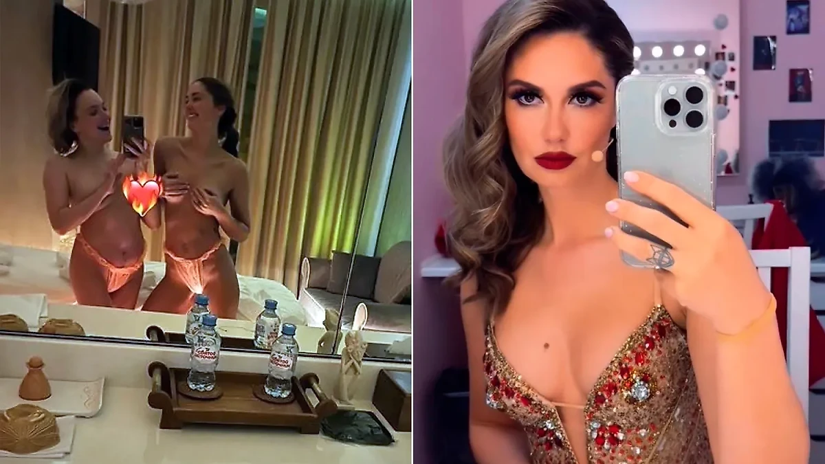 Российская звезда Агата Муцениеце оголила грудь. Фото © Instagram (признан экстремистской организацией и запрещён на территории Российской Федерации) / zemtsovishna, © VK / Агата Муцениеце / Agata Muceniece