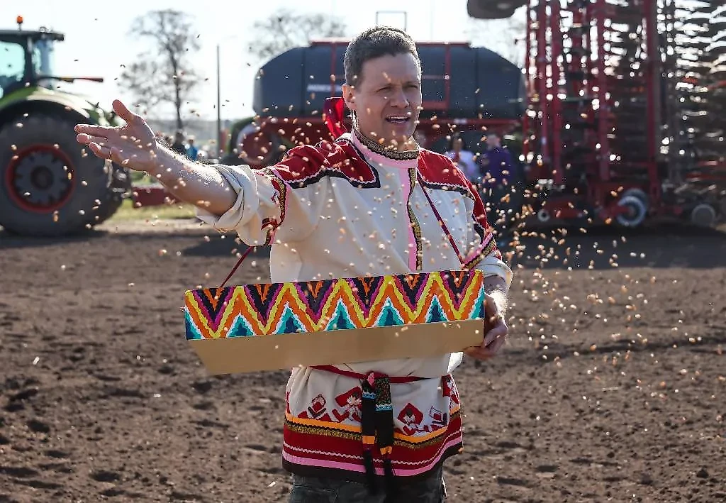 На Глафиру-горошницу, 9 мая, наши предки сеяли горох. Фото © ТАСС / Александр Рюмин