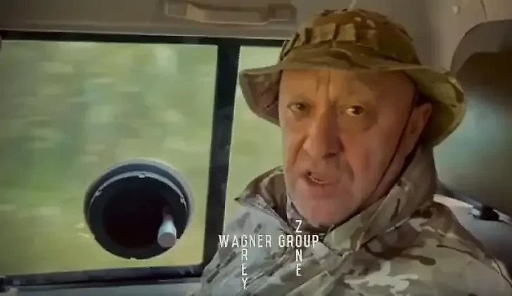 Евгений Пригожин во время командировки в Африке. Фото © Youtube