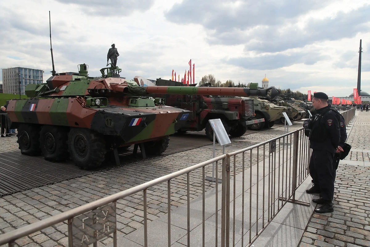 Французский колёсный танк AMX-10RC. Фото © АГН "Москва" / Василий Кузьмиченок