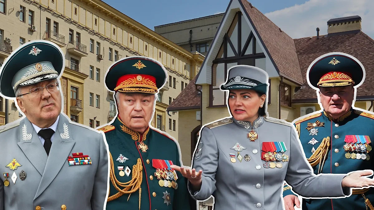 Уже бывшие заместители министра обороны Руслан Цаликов, Николай Панков, Татьяна Шевцова, Павел Попов. Коллаж © Life.ru. Обложка © ТАСС / Роман Пименов, Сергей Бобылев