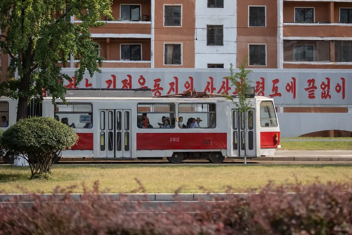 Обстановка в Пхеньяне перед визитом президента РФ Владимира Путина. Фото © Life.ru / Андрей Тишин