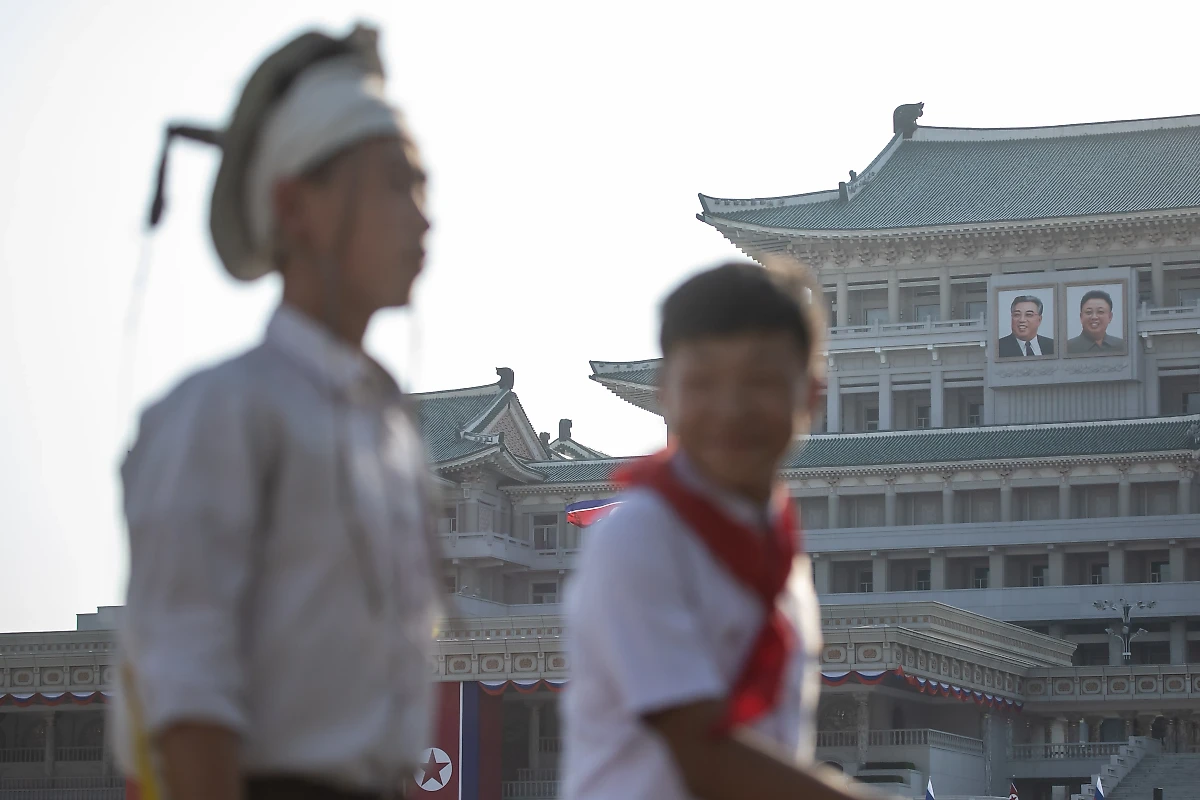 Обстановка в Пхеньяне перед визитом президента РФ Владимира Путина. Фото © Life.ru / Андрей Тишин