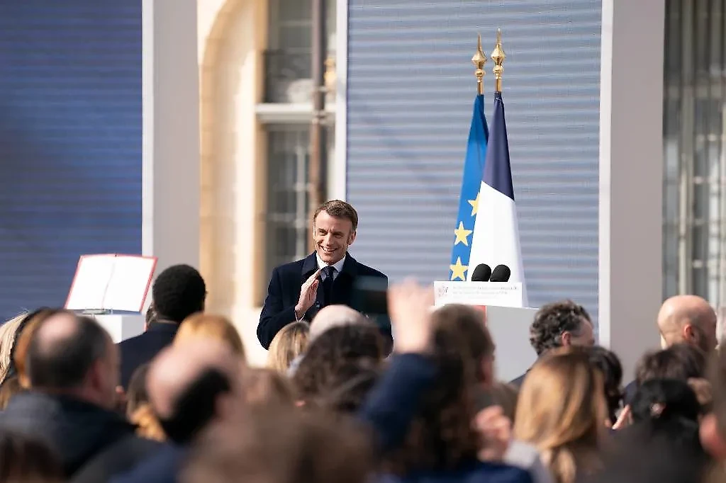 Президент Франции Эмманюэль Макрон. Обложка © Flickr / Elyseefr