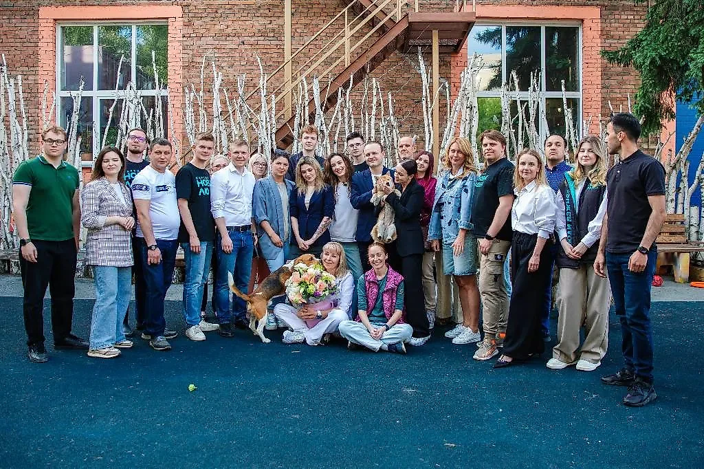 Открытие штаба зоозащитного движения "Мы в ответе за них". Фото © Пресс-служба партии "Новые люди"