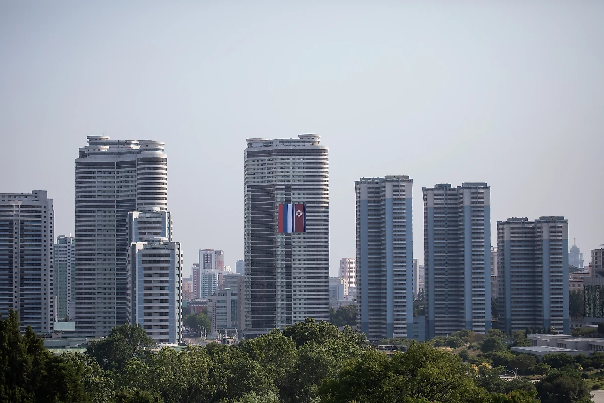 Улицы в Пхеньяне. Фото © Life.ru / Андрей Тишин