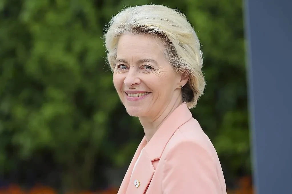 Глава Еврокомиссии Урсула фон дер Ляйен. Обложка © ТАСС / EPA