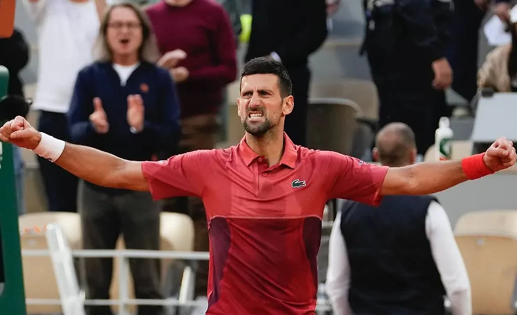 Сербский теннисист Новак Джокович. Обложка © AP / TASS