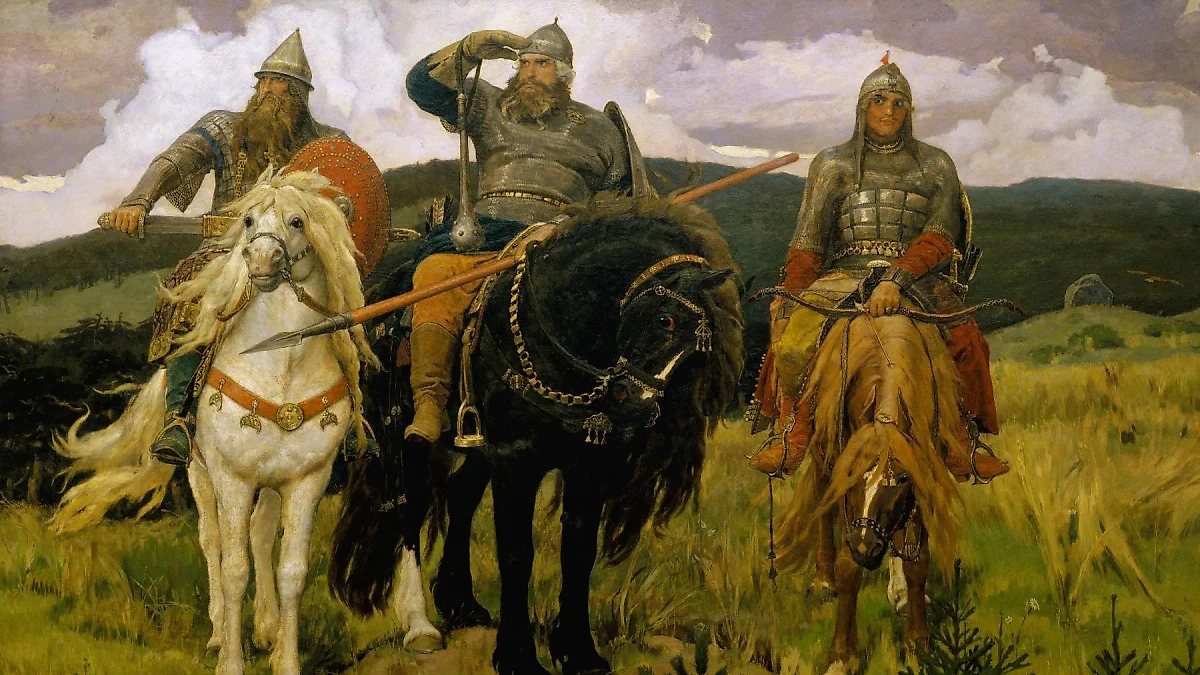 Под русским словом "подвиг" подразумевается, что человек бескорыстно совершил героический поступок. Фото © Wikipedia / Виктор Михайлович Васнецов