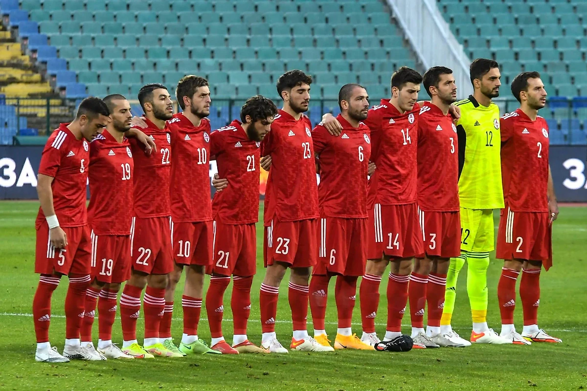 Сборная Грузии. Фото © Getty Images / Georgi Paleykov / NurPhoto