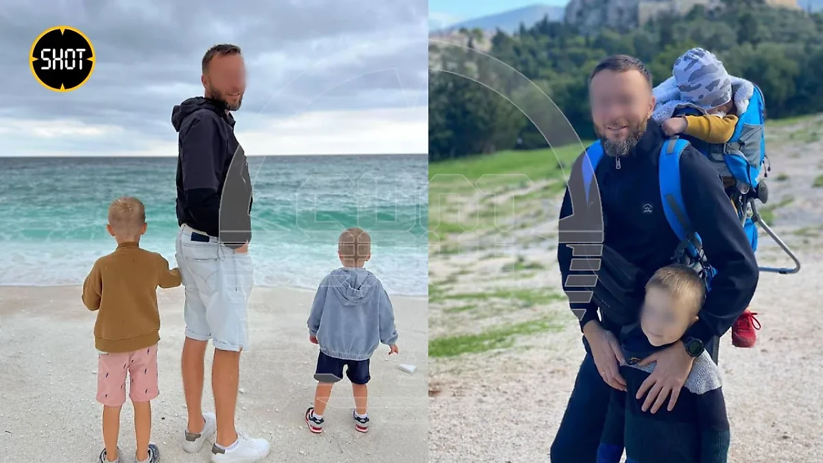 Игорь и его с Анной общие сыновья. Фото © SHOT