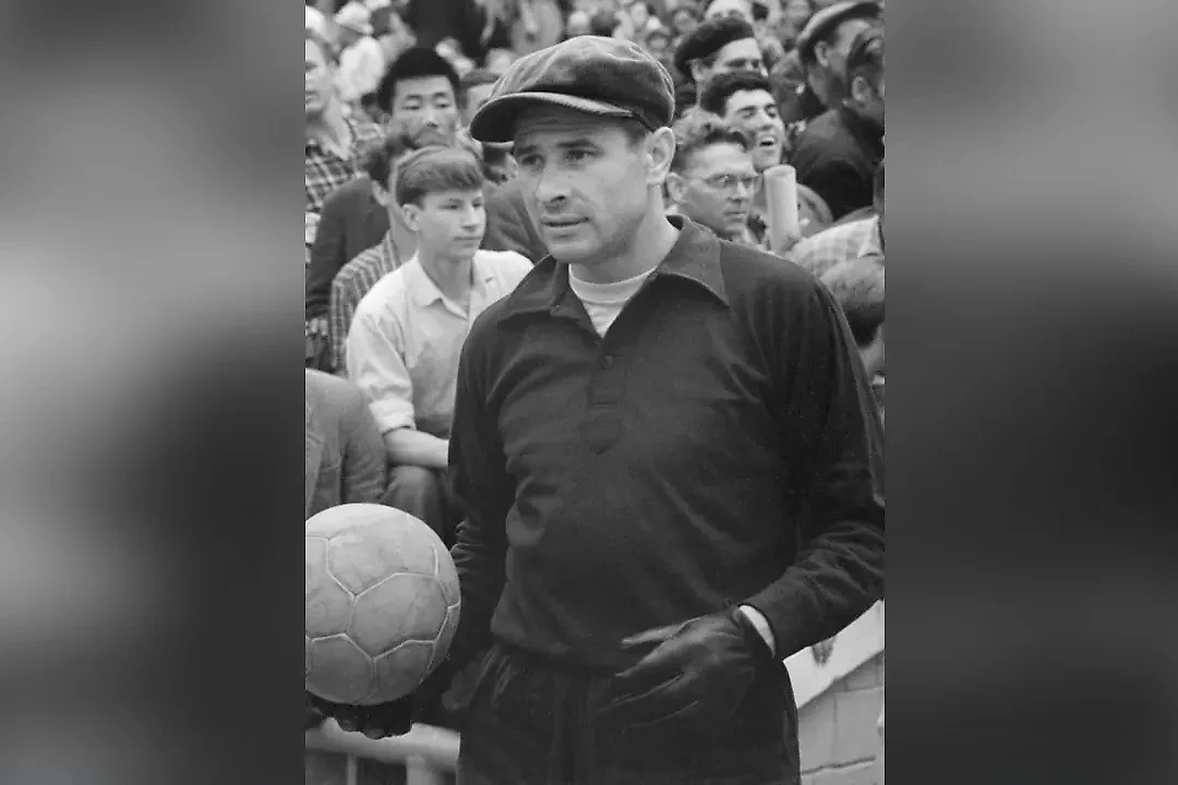 Легенда советского футбола, вратарь Лев Яшин. Обложка © ТАСС / Валентин Мастюков
