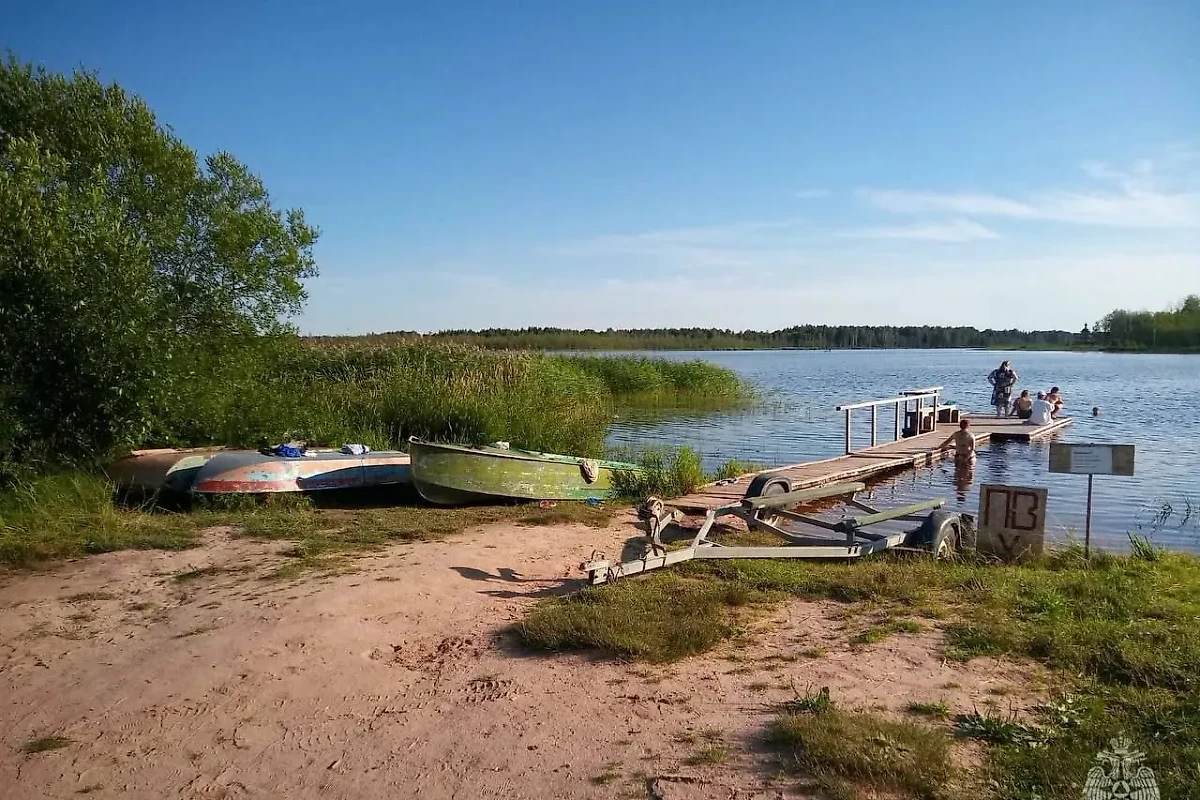 Два человека погибли при опрокидывании лодки в Вологодской области. Обложка © Telegram / МЧС Вологодской области