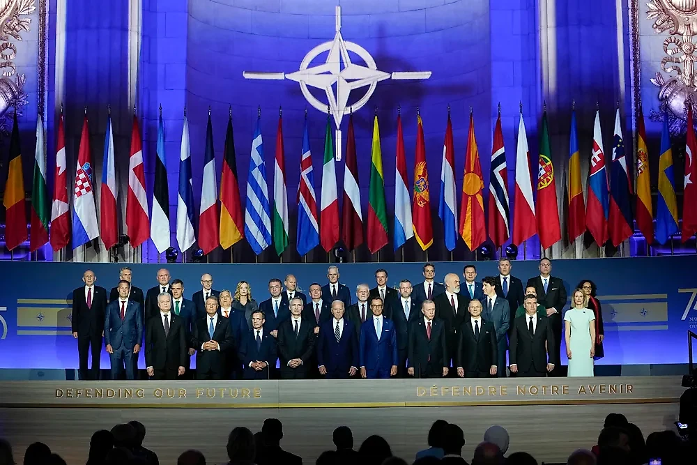 Участники саммита НАТО. Фото © ТАСС / АР / Susan Walsh