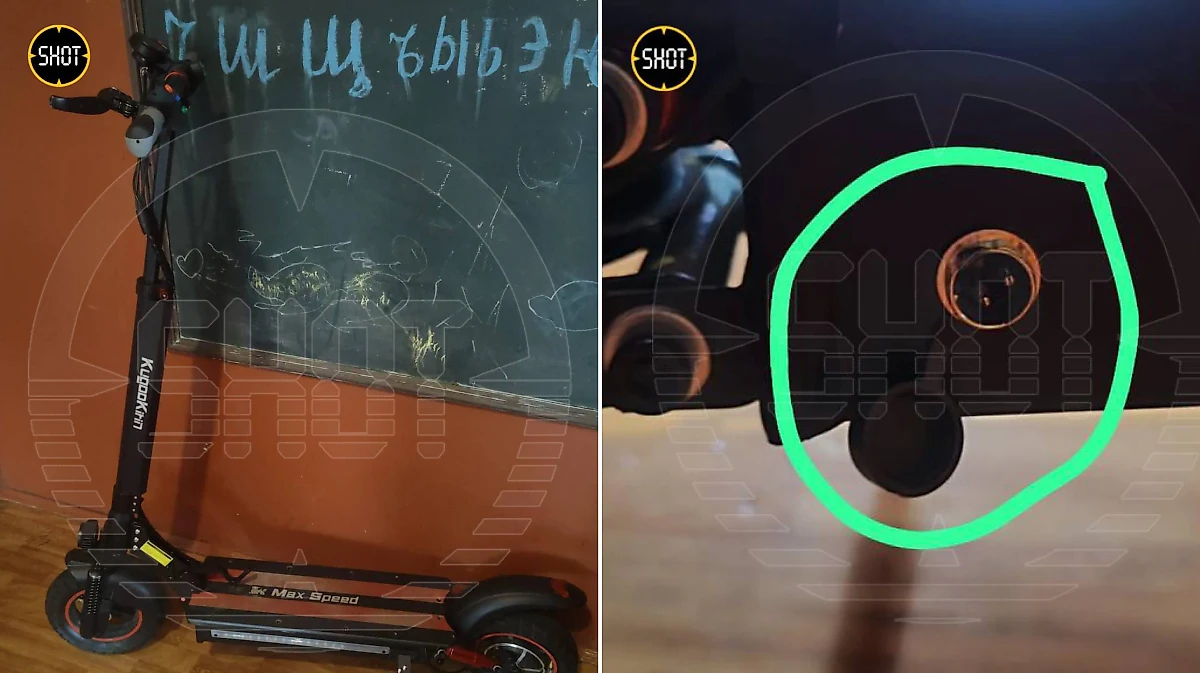 Двухлетний мальчик сунул гвоздь в разъём для зарядки электросамоката и чуть не погиб. Фото © SHOT