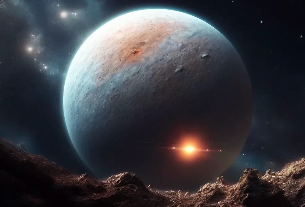 В недрах Меркурия может скрываться многокилометровый алмазный слой. Обложка © "Шедеврум"