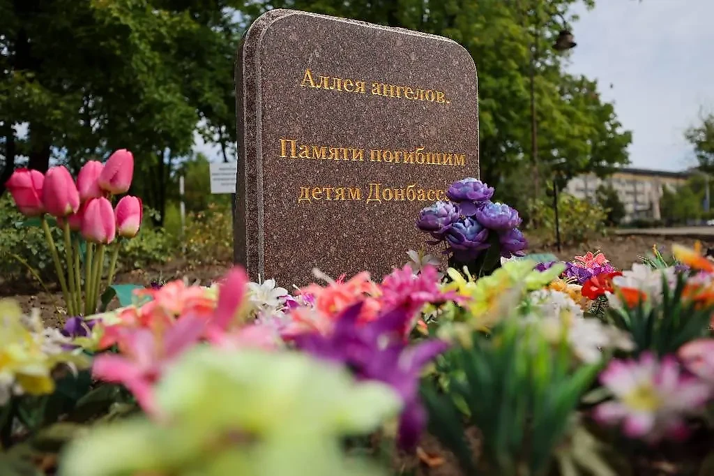 Аллея ангелов в ДНР. Обложка © ТАСС / Дмитрий Ягодкин