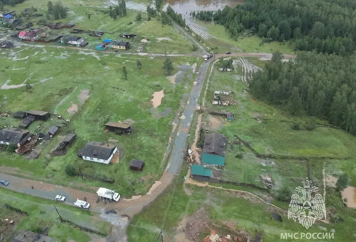 Паводки в Челябинской области. Обложка © Telegram / МЧС РФ