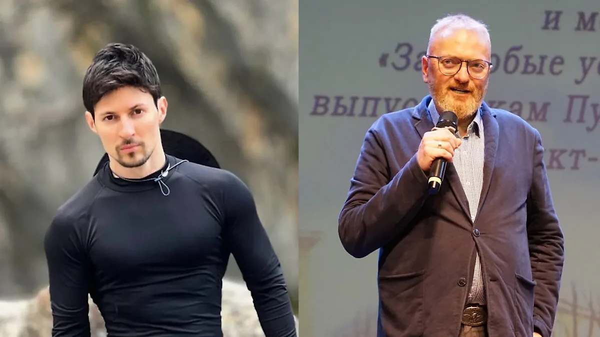 Павел Дуров и Виталий Милонов. Обложка © Telegram / Du Rove's Channel / VK / Виталий Милонов