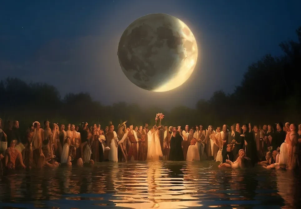 Иван Купала 2024 выпал на ночь мистического новолуния в Раке — чего ждать от такого редкого совпадения? Обложка © "Шедеврум"