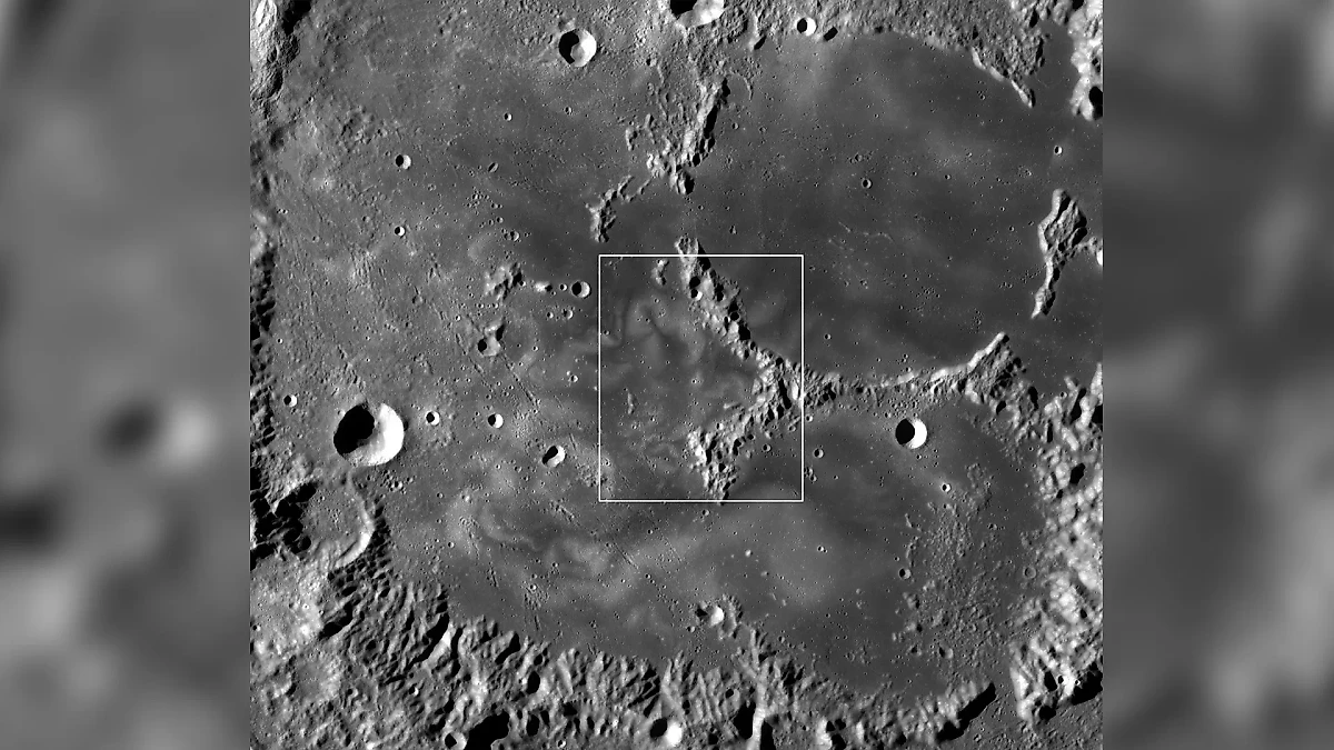 "Лунные завихрения" в Море Мечты на обратной стороне Луны. Фото © lroc.asu.edu