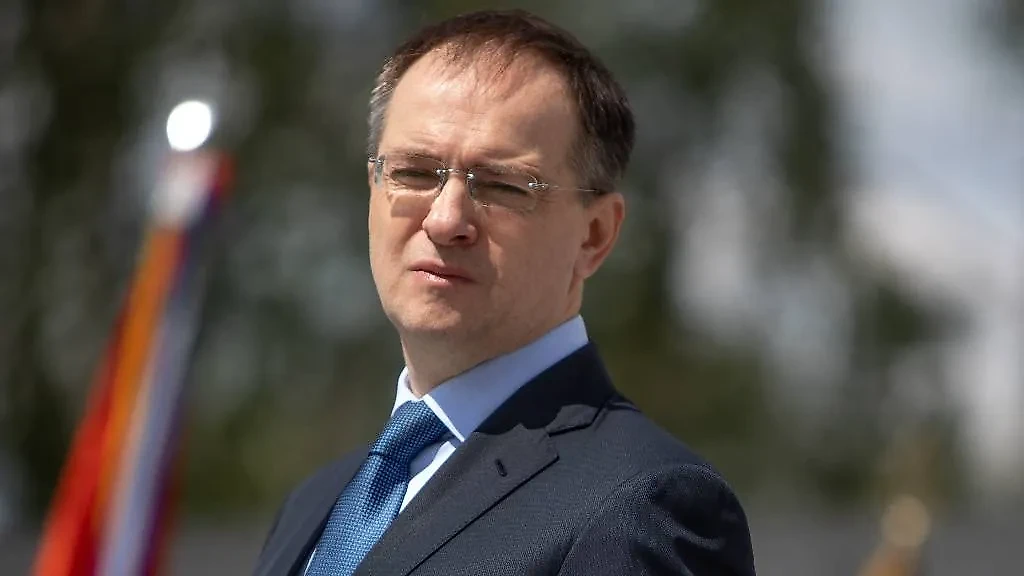 Помощник президента РФ Владимир Мединский. Обложка © ТАСС / Н. Чернохатова