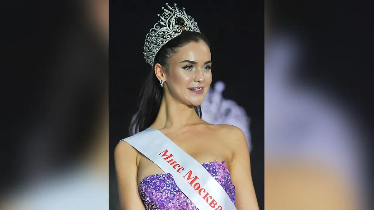 21-летняя Елизавета Лопатина — победительница конкурса "Мисс Москва – 2017". Фото © АГН "Москва" / Любимов Андрей