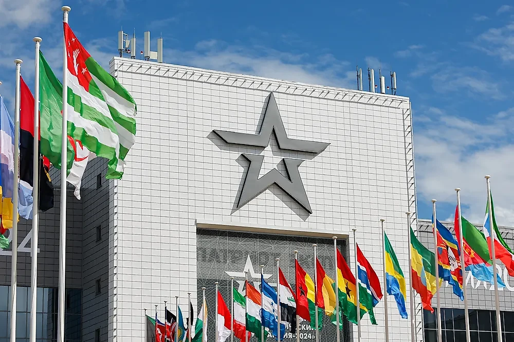 Международный военно-технический форум "Армия-2024" работает для посетителей до 14 августа включительно. Фото © ТАСС / Виталий Невар