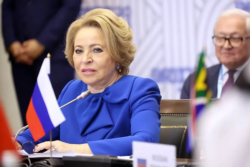 Спикер Совета Федерации Валентина Матвиенко. Обложка © Пётр Ковалёв/ТАСС