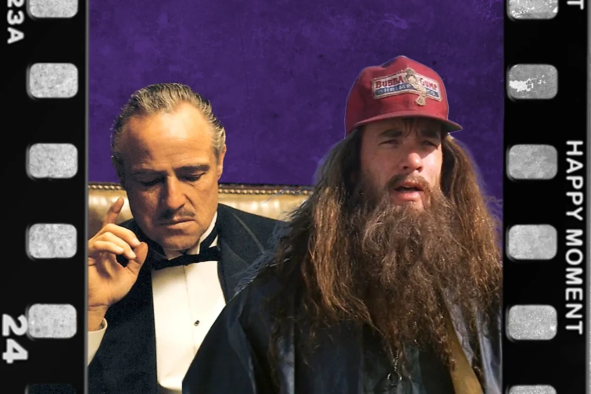 Коллаж © Life.ru. Кадр из фильма «Крёстный отец», режиссёр Фрэнсис Форд Коппола, сценарист Марио Пьюзо / Kinopoisk. Кадр из фильма «Форрест Гамп», режиссёр Роберт Земекис, сценаристы Эрик Рот, Уинстон Грум / Kinopoisk