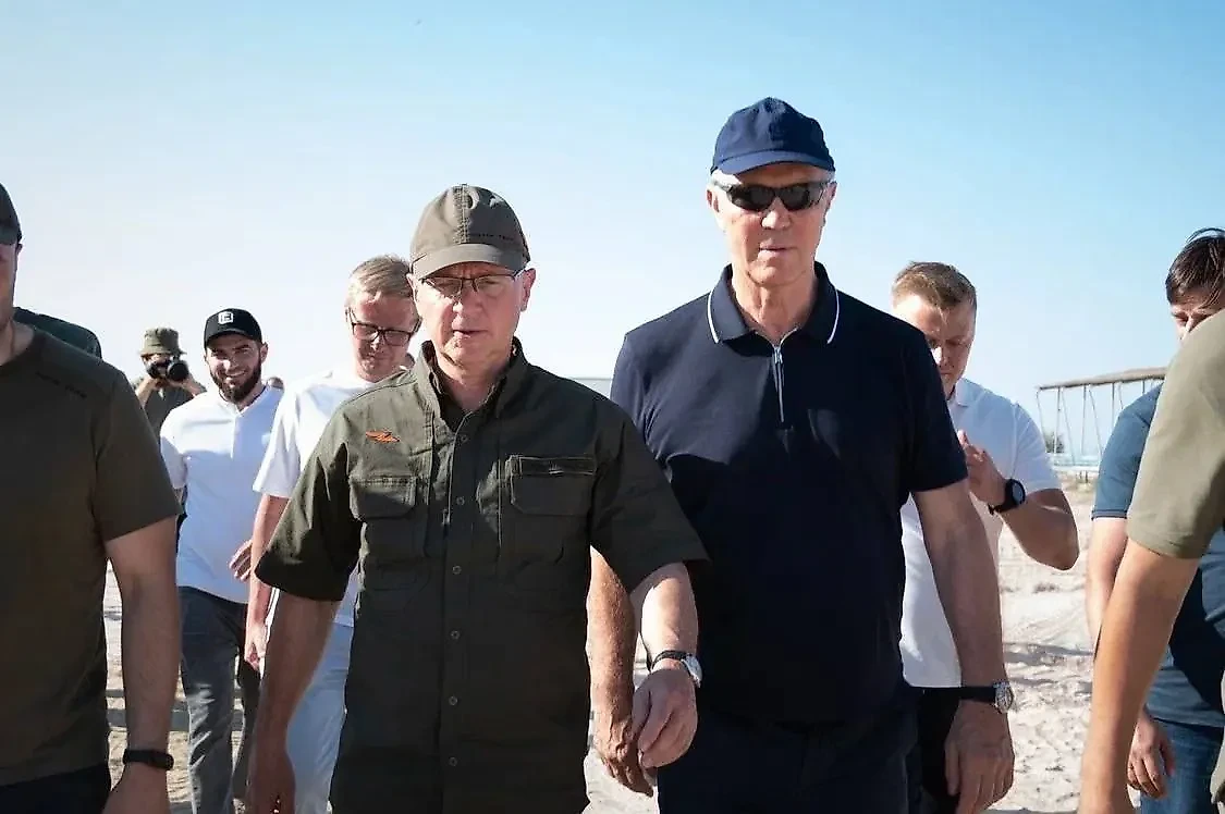 Сергей Кириенко и Владимир Сальдо. Фото © Telegram / Владимир Сальдо