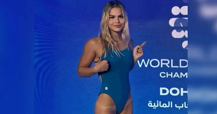 Парагвайская пловчиха Луана Алонсо. Обложка © Instagram (признан экстремистской организацией и запрещён на территории Российской Федерации) / luanalonsom